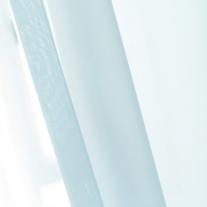 Mira Uni Voilage Rideau sur Mesure Oeillets