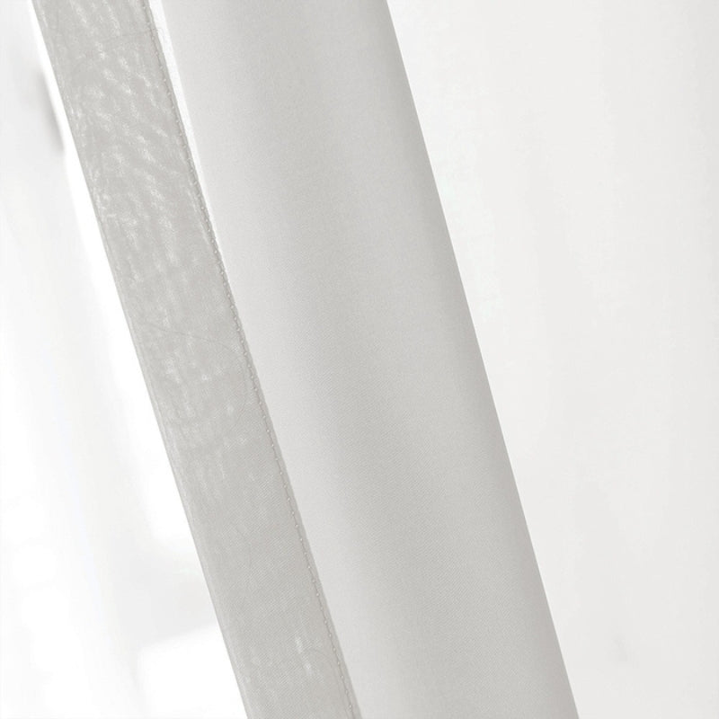 Mira Uni Voilage Rideau sur Mesure Oeillets