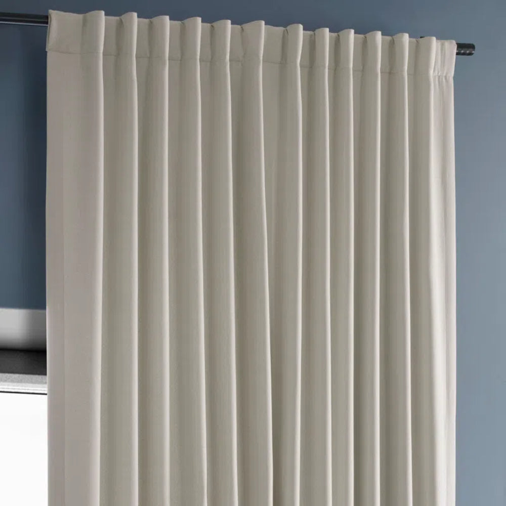 Cloud Rideau Minimaliste en Velours à Tête Souple