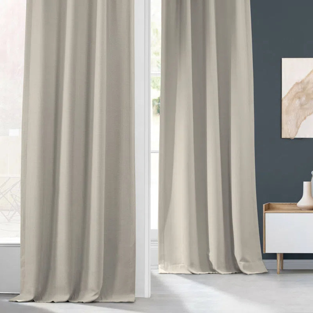 Cloud Rideau Minimaliste en Velours à Tête Souple