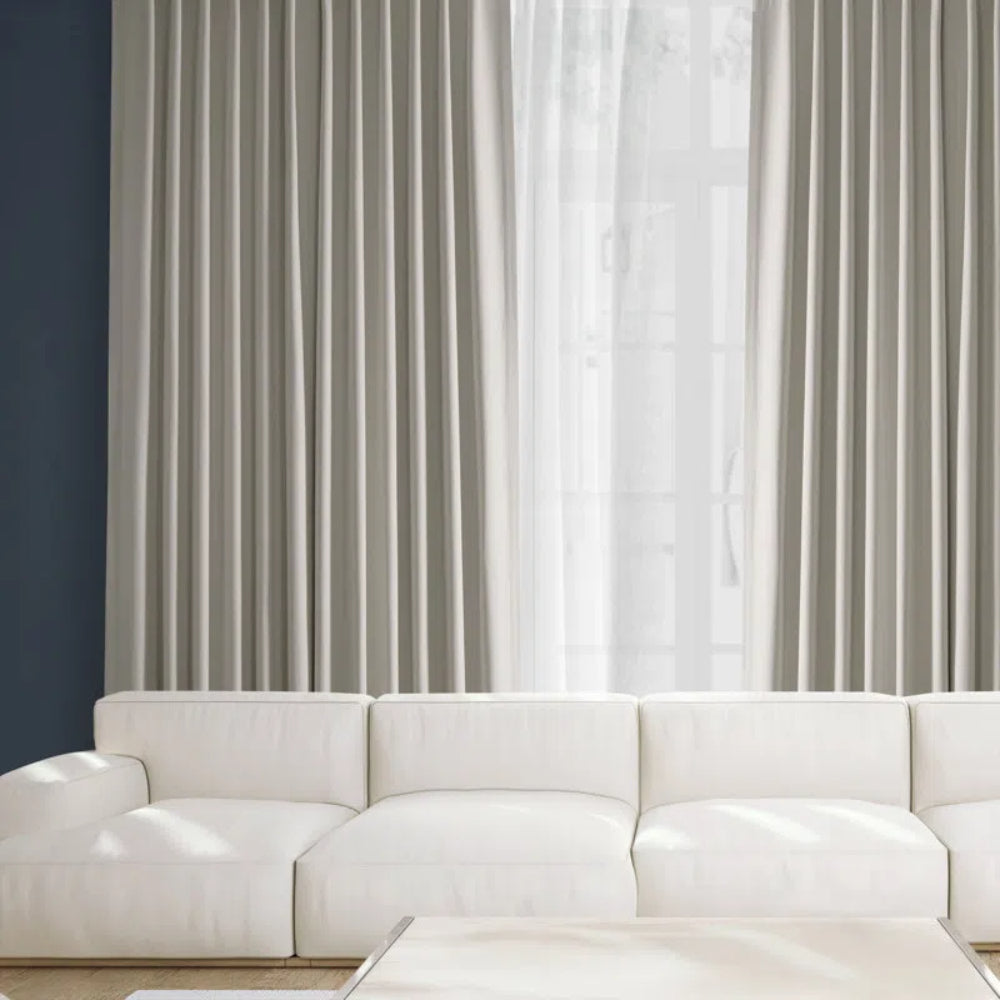 Cloud Rideau Minimaliste en Velours à Tête Souple